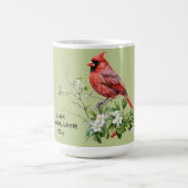 Ich bin immer bei dir Kardinal Bird Kaffeetasse (Mittel)