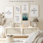 Ich bin immer bei dir, Matthew 28:20 Poster