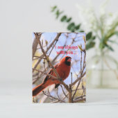 Ich bin immer bei dir... postkarte (Stehend Vorderseite)