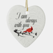 Ich bin immer bei Ihnen - Gedenkstätte des Roten K Keramik Ornament (Rechts)
