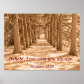 Ich bin immer bei Ihnen - Scriptester Poster (Vorne)