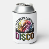 Ich bin immer für die Diskothek da Dosenkühler (Kanne Rückseite)