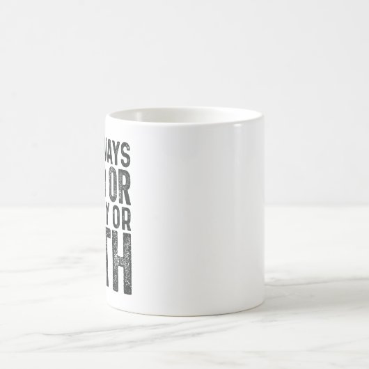 Ich bin immer müde oder hungrig oder beides kaffeetasse (Mittel)