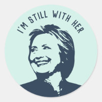 "Ich bin immer noch bei ihr" Hillary Clinton
