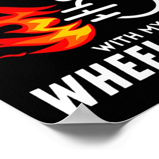 Ich bin immer noch besser als der Rollstuhl der Re Poster (Ecke)