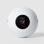 Ich bin immer noch ein Trump-Mädchen, das ich 2024 Golfball (Vorderseite)