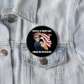 Ich bin immer noch ein Trump-Mädchen, das ich mich Button (Beispiel)