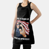 Ich bin immer noch ein Trump-Mädchen, das ich mich Schürze (InSitu)