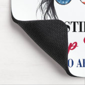 Ich bin immer noch ein Trump-Mädchen, das ich nich Mousepad (Ecke)