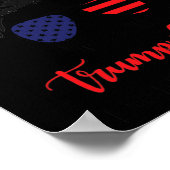 Ich bin immer noch ein Trump-Mädchen, das sich nic Poster (Ecke)