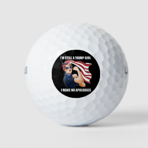 Ich bin immer noch ein Trump-Mädchen, ich entschul Golfball