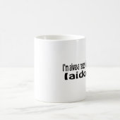 Ich bin immer zu Iaido. bereit Kaffeetasse (Mittel)