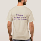 Ich bin in das Schwermetall, das langes T-Shirt (Rückseite)