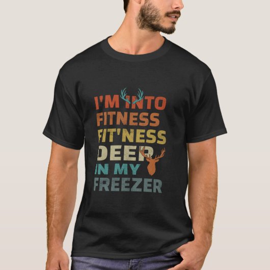 Ich bin in der Fitness, die ich in meinem Freezer T-Shirt (Vorderseite)