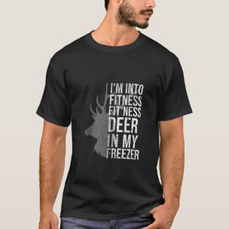 Ich bin in der Fitness, die ich in meinem Freezer  T-Shirt