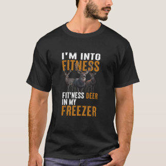 Ich bin in der Fitness, die ich in meinem Gefriers T-Shirt