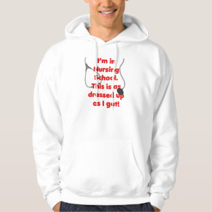 Ich bin in der Krankenpflege-Schule -, die oben Hoodie