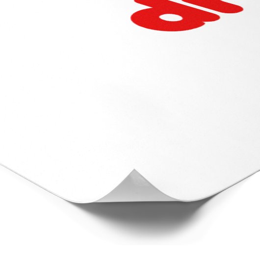 Ich bin in der Krankenschule - gekleidet Poster (Ecke)