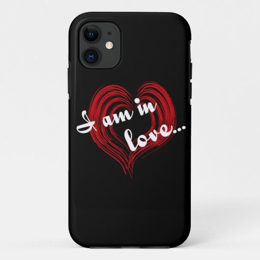 Ich bin in der Liebe... Case-Mate iPhone Hülle (Rückseite)