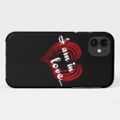 Ich bin in der Liebe... Case-Mate iPhone Hülle (Rückseite (Horizontal))