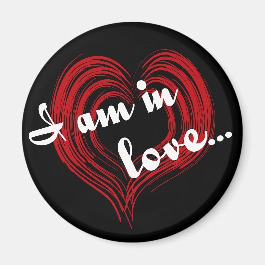 Ich bin in der Liebe... Magnet (Vorne)