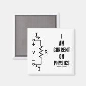 Ich bin in der Physik (Ohm's Law) Magnet (Vorderseite/Rückseite)