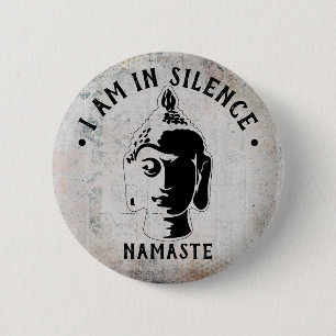 Ich bin in der Silence Mediation/Retreat-Taste Button