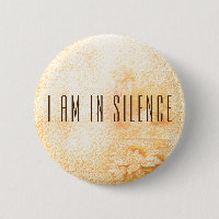 Ich bin in der Stille Meditation Button für Retrea