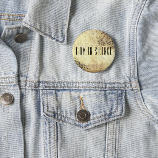 Ich bin in der Stille Meditation Button für Retrea (Beispiel)