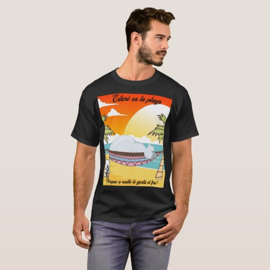 Ich bin in der Strandausgabe T-Shirt (Vorne ganz)