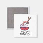 Ich bin in dich eingesperrt magnet (Vorderseite/Rückseite)