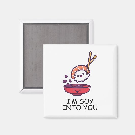 Ich bin in dich eingesperrt magnet (Vorderseite/Rückseite)