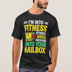 Ich bin in die Fitness des gesamten Postpakets Mai T-Shirt
