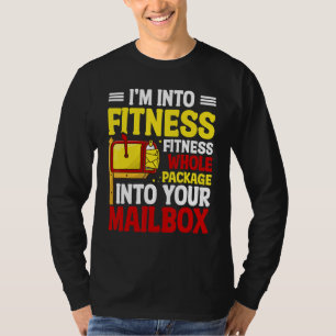Ich bin in die Fitness des gesamten Postpakets Mai T-Shirt