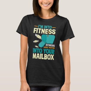 Ich bin in die Fitness des gesamten Postpakets Mai T-Shirt