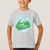 Ich bin in diesem Shirt gewandert (Vorderseite)