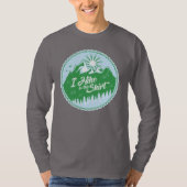 Ich bin in diesem Shirt gewandert (Vorderseite)