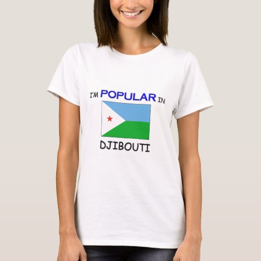 Ich bin in DSCHIBUTI populär T-Shirt (Vorderseite)