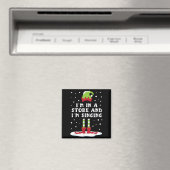 Ich bin in einem Geschäft und singe Elf Matching F Magnet (In Situ (Geschirrspüler))