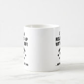 Ich bin in einer Beziehung Kaffeetasse (Mittel)