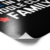 Ich bin in einer Mittelklasse-Familie aufgewachsen Fotodruck (Ecke)