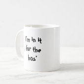 Ich bin in es für die hos kaffeetasse (Vorderseite Links)