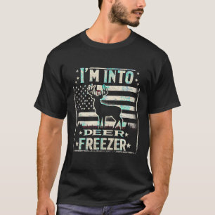 Ich bin in Fitness Deer Freezer Funny Deer Jagd F T-Shirt