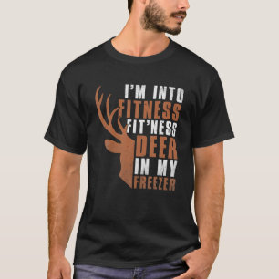 Ich bin in Fitness, die an Ness Hirsche in meinem  T-Shirt
