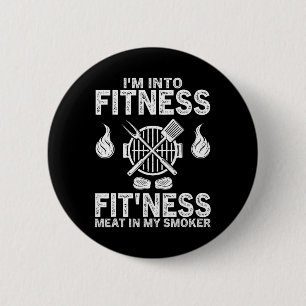 Ich bin in Fitness Fit'ness Fleisch in meinem Smok Button
