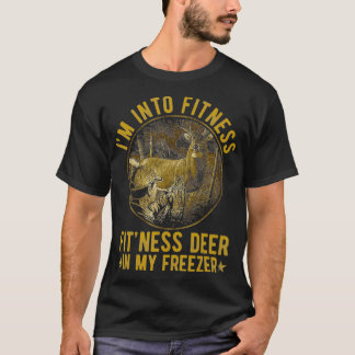 Ich bin in Fitness Fitness Hirsch in meinem Freeze T-Shirt