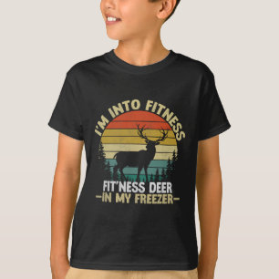 Ich bin in Fitness Fitness Hirsch in meinem Freeze T-Shirt