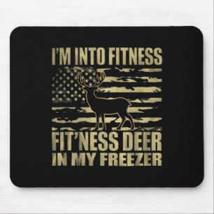 Ich bin in Fitness Fitness Hirsch in meinem Gefrie Mousepad