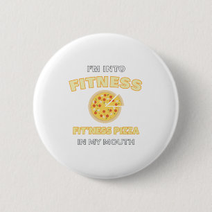 Ich bin in Fitness Fit'ness Pizza in meinem Mund F Button
