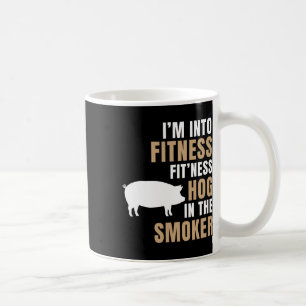 Ich bin in Fitness Hog Grillen Smoker Roaster Funn Kaffeetasse